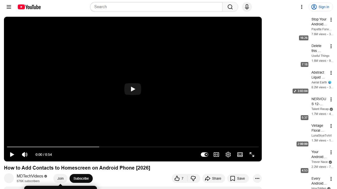 How to Add Contacts to Homescreen on Android Phone [2026] - YouTube